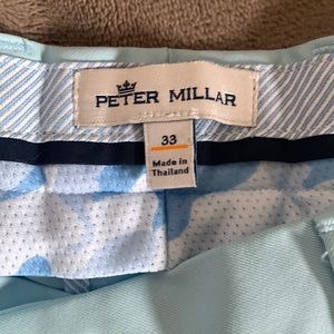 Barely used - worn 1x Peter Millar golf shorts